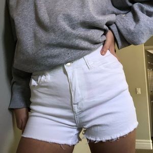 white shorts